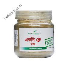 Wazih Organic Acne Clay Mask (100gm)